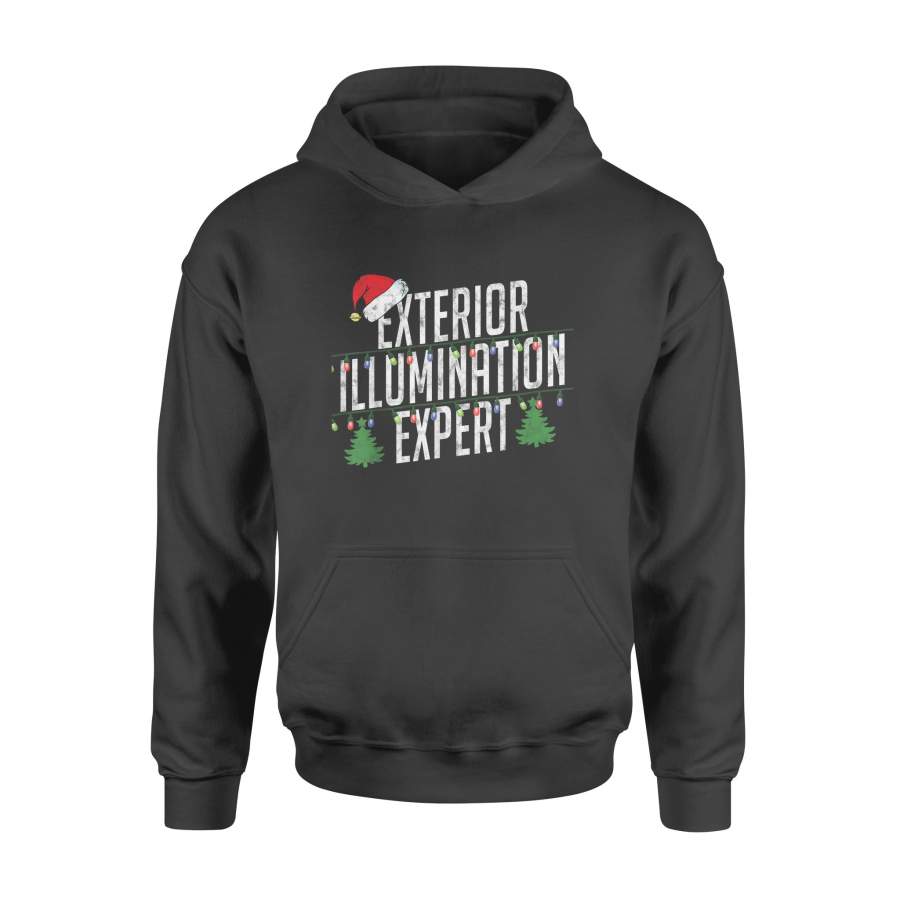 Exterior Illumination Expert Christmas Light Decorator – Standard Hoodie