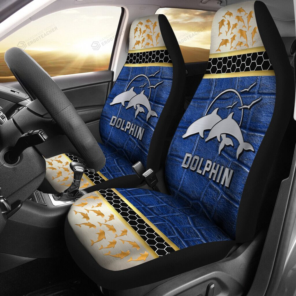 Dolphin Hexagon Car Seat Covers