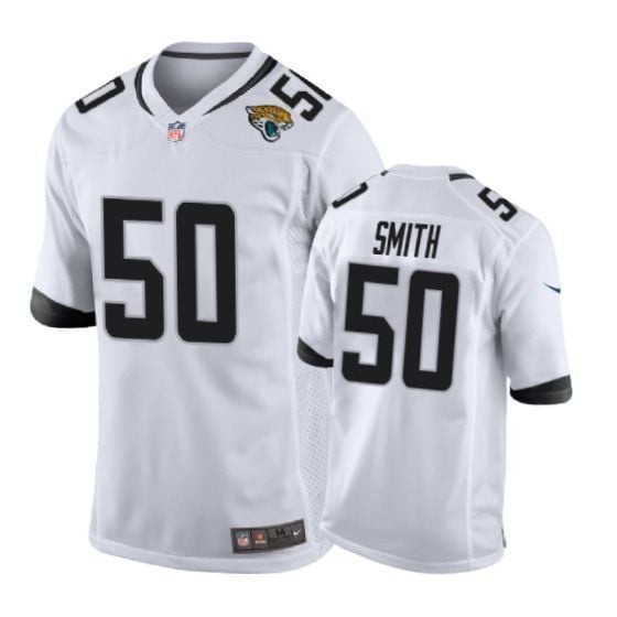 Jacksonville Jaguars Telvin Smith Game White Mens Jersey