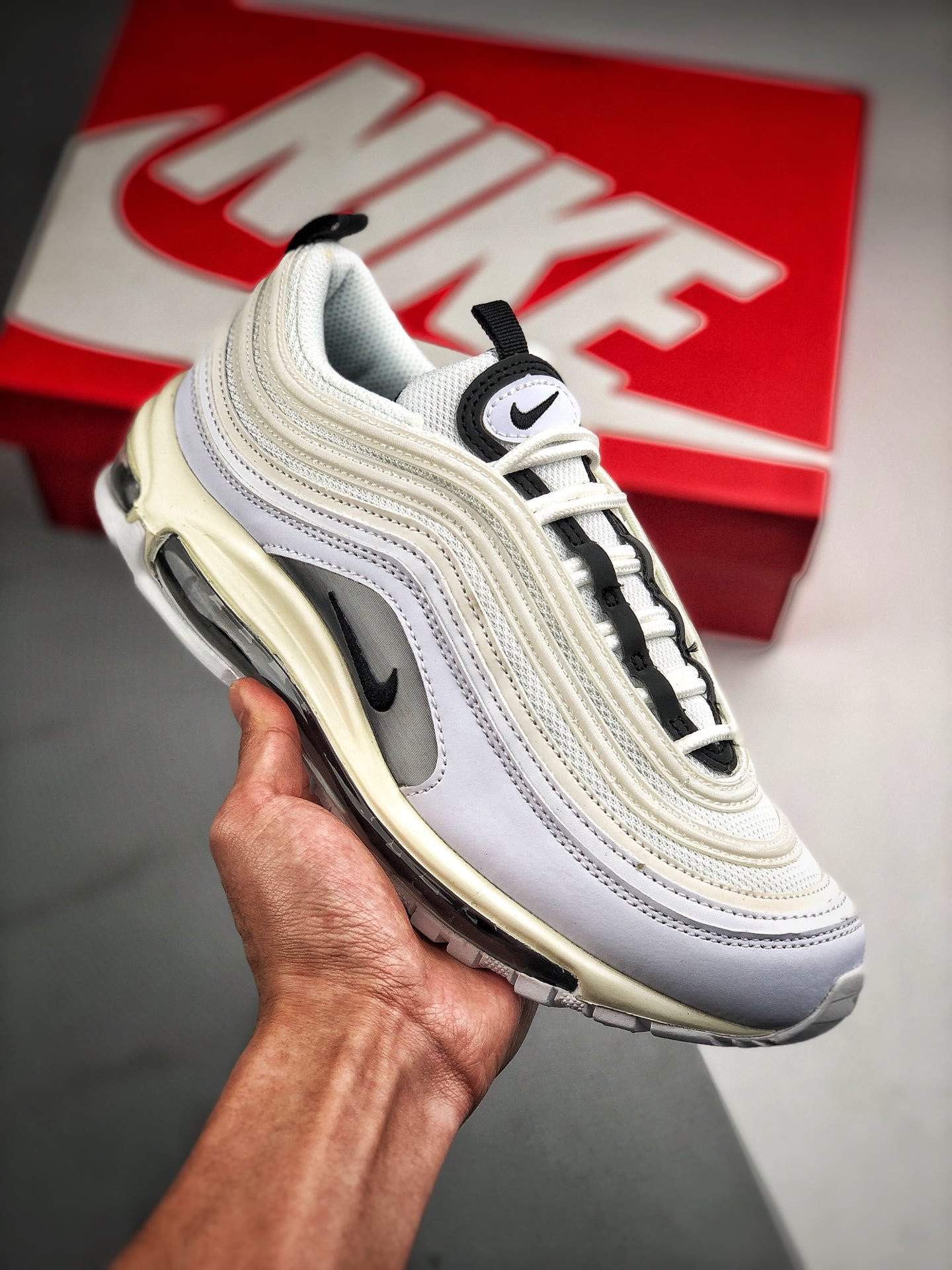 Nike Air Max 97 WhiteSummit White-Black 5339560