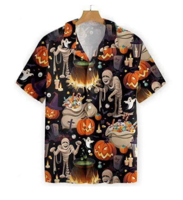 Mummies And Halloween Hawaii Shirt Ha71307