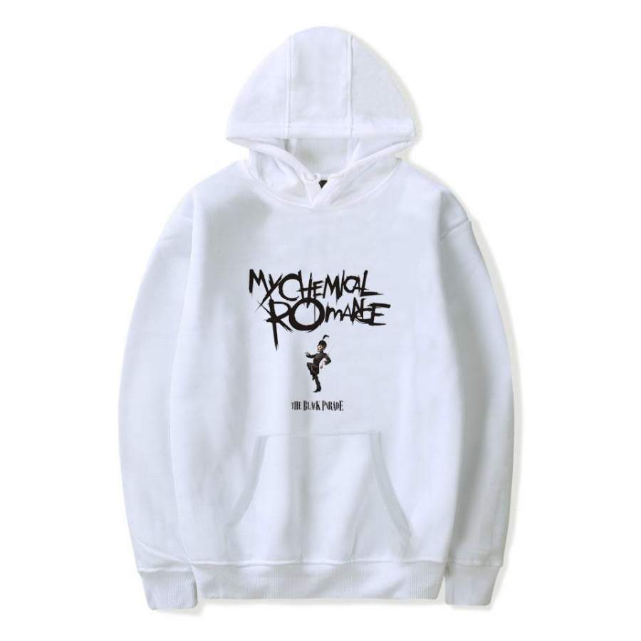 My Chemical Romance Letter Printed Long Sleeve Hoodie T-Shirt