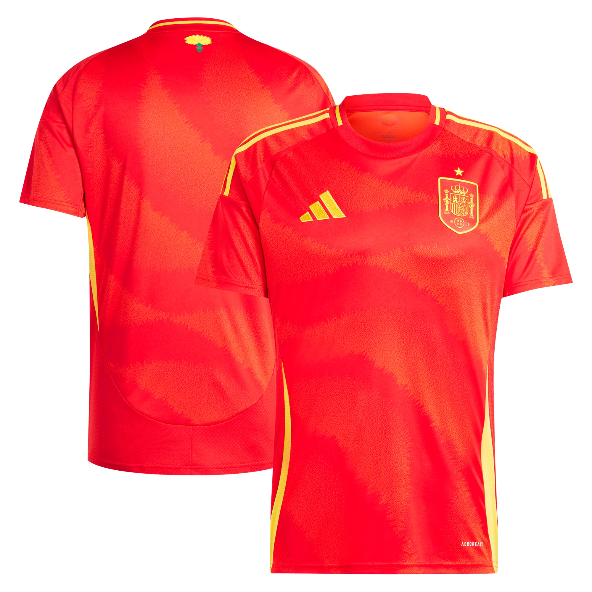 Spain National Team 2024 Home Replica Jersey – Scarlet