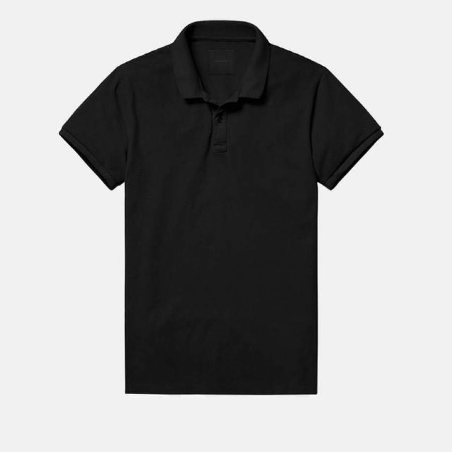Short Sleeve England Style Men Blue Polo High Quality Male Casual Clothes Summer Basic Quick Dry Polo Shirt