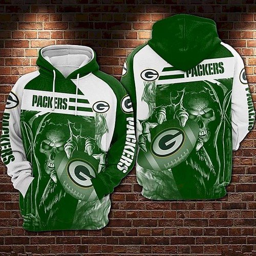 Green Bay Packers 32 Unisex 3D Hoodie Gift For Fans