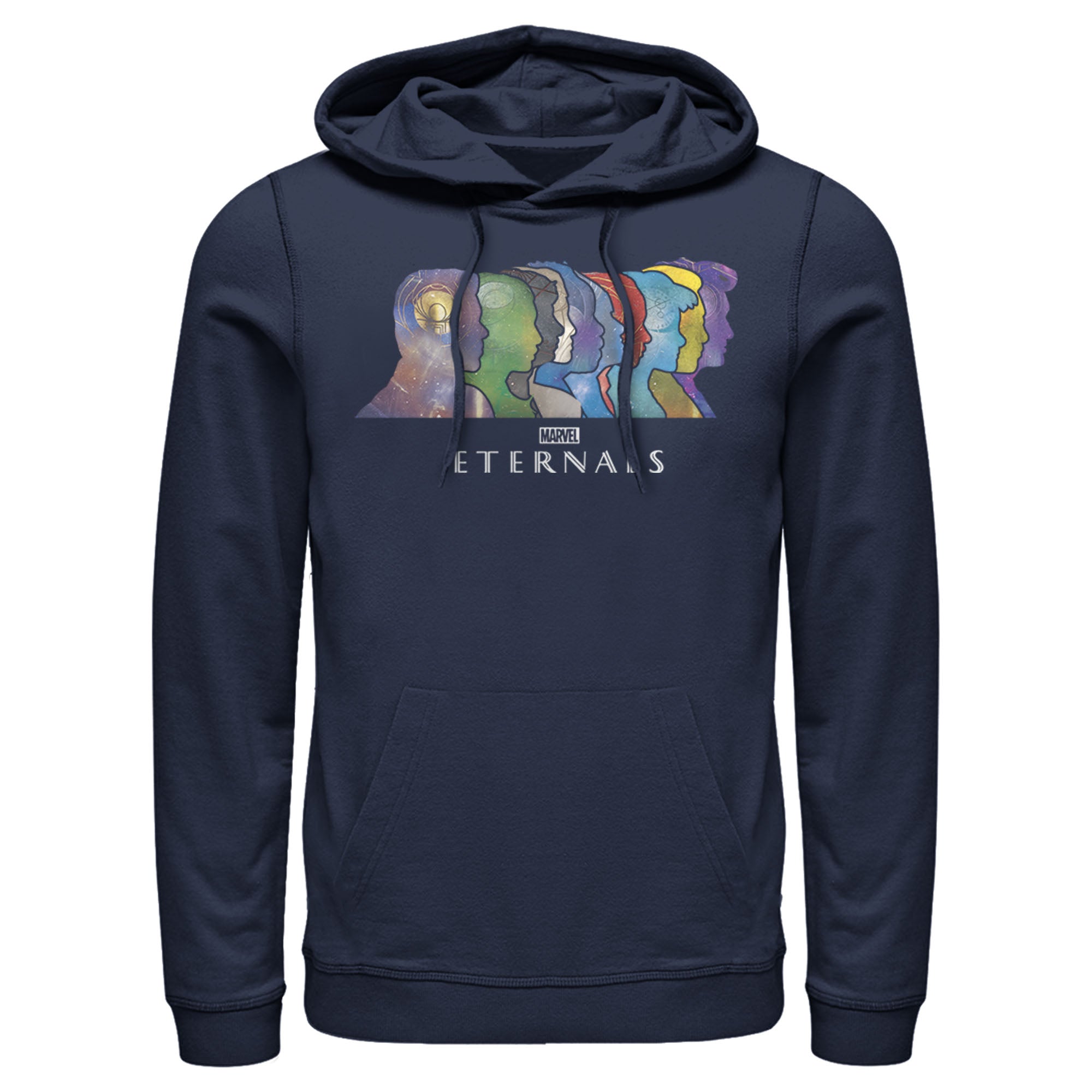 Men’S Marvel Eternals Silhouettes Pull Over Hoodie