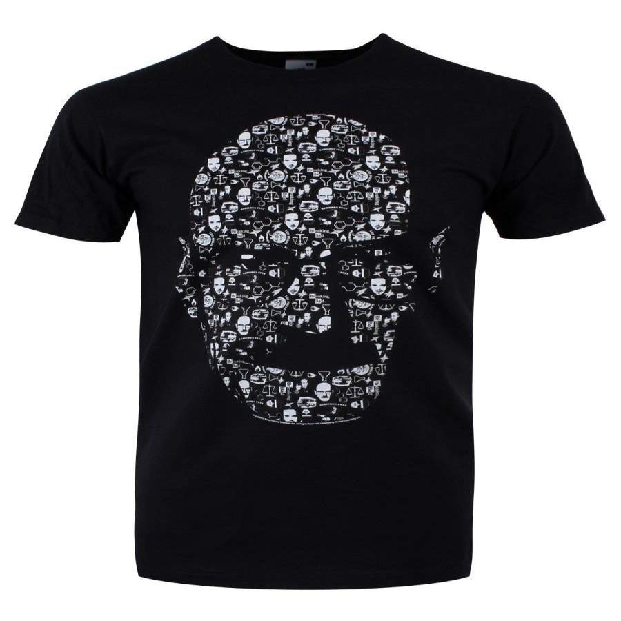 Breaking Bad Heisenberg Cut-Out Men’S Black T-Shirt