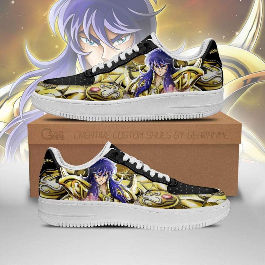 Scorpio Milo Air Sneakers Uniform Saint Seiya Anime Shoes