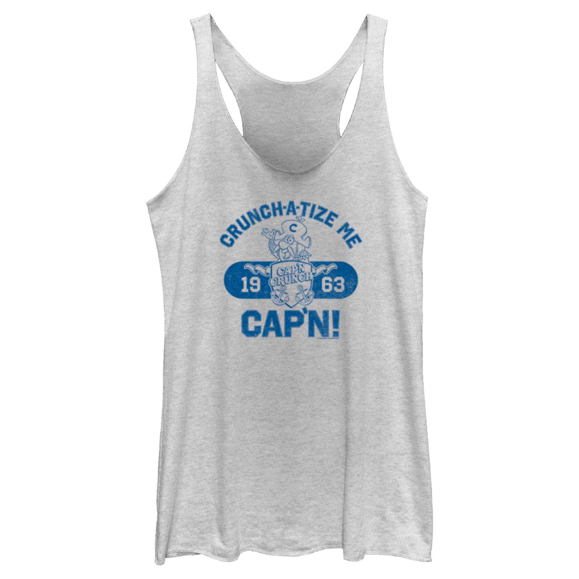 Women’S Cap’N Crunch Crunch-A-Tize Me Cap’N Collegiate Racerback Tank Top