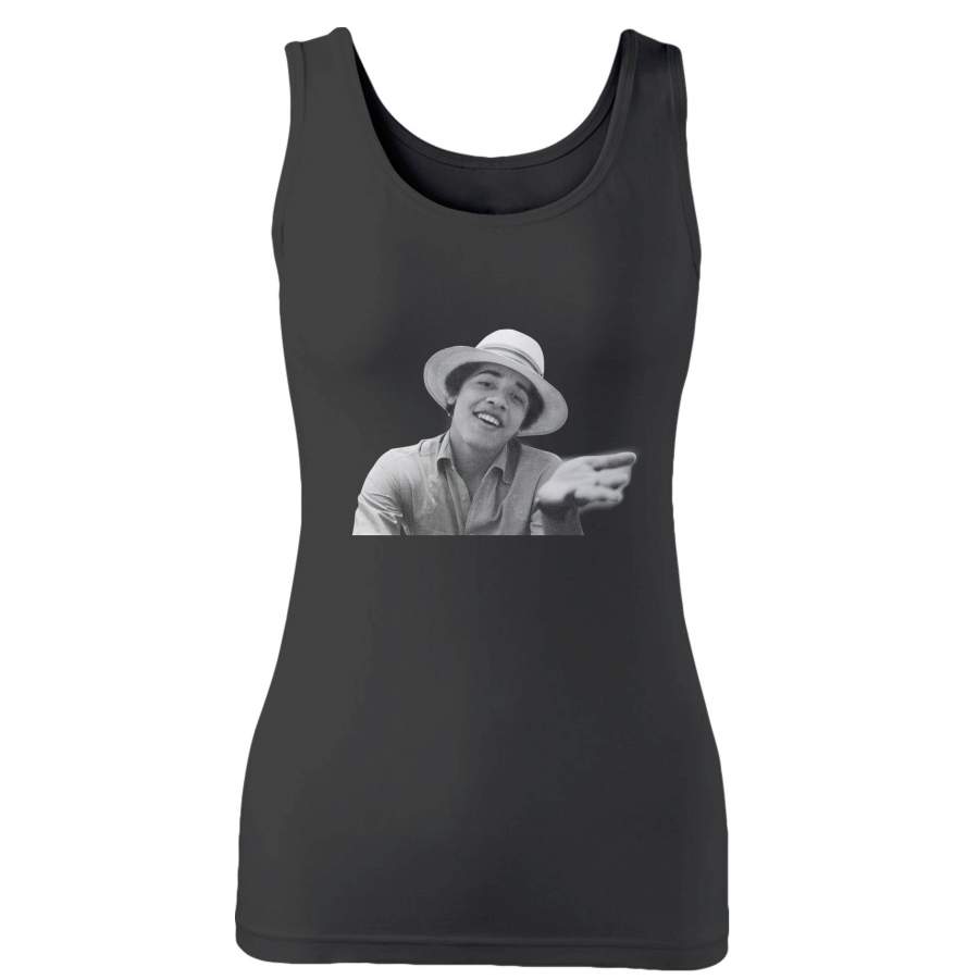 Barack Obama Youth Funny Woman’s Tank Top