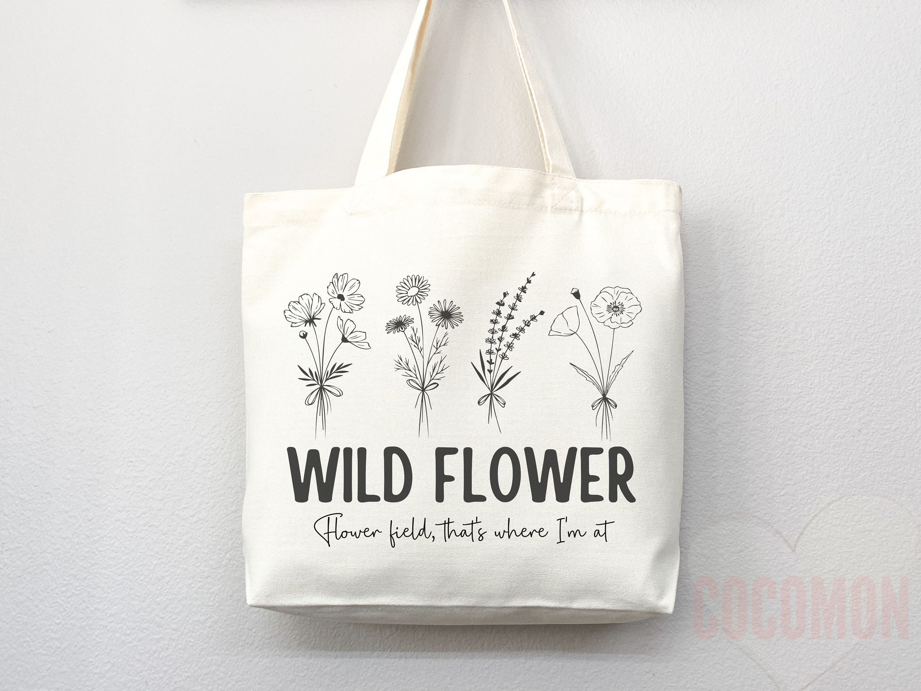 Rm Wild flower KPop Tote Bag Kpop Merch Kpop tote Kpop bag Life goes on tote Bangtan Army Jimin Jungkook J-hope Suga Bangtan Merch Bts Merch