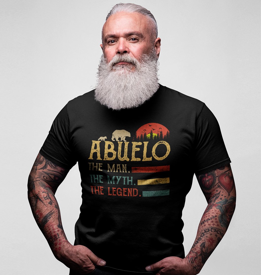 Abuelo The Man T-Shirt, Gift For Mexican Dad, Mexican Father’S Day Gifts, Padre Gifts