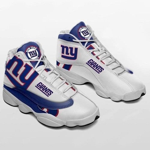 New York Giants Air Jordan 13 Printing Shoes Sneaker