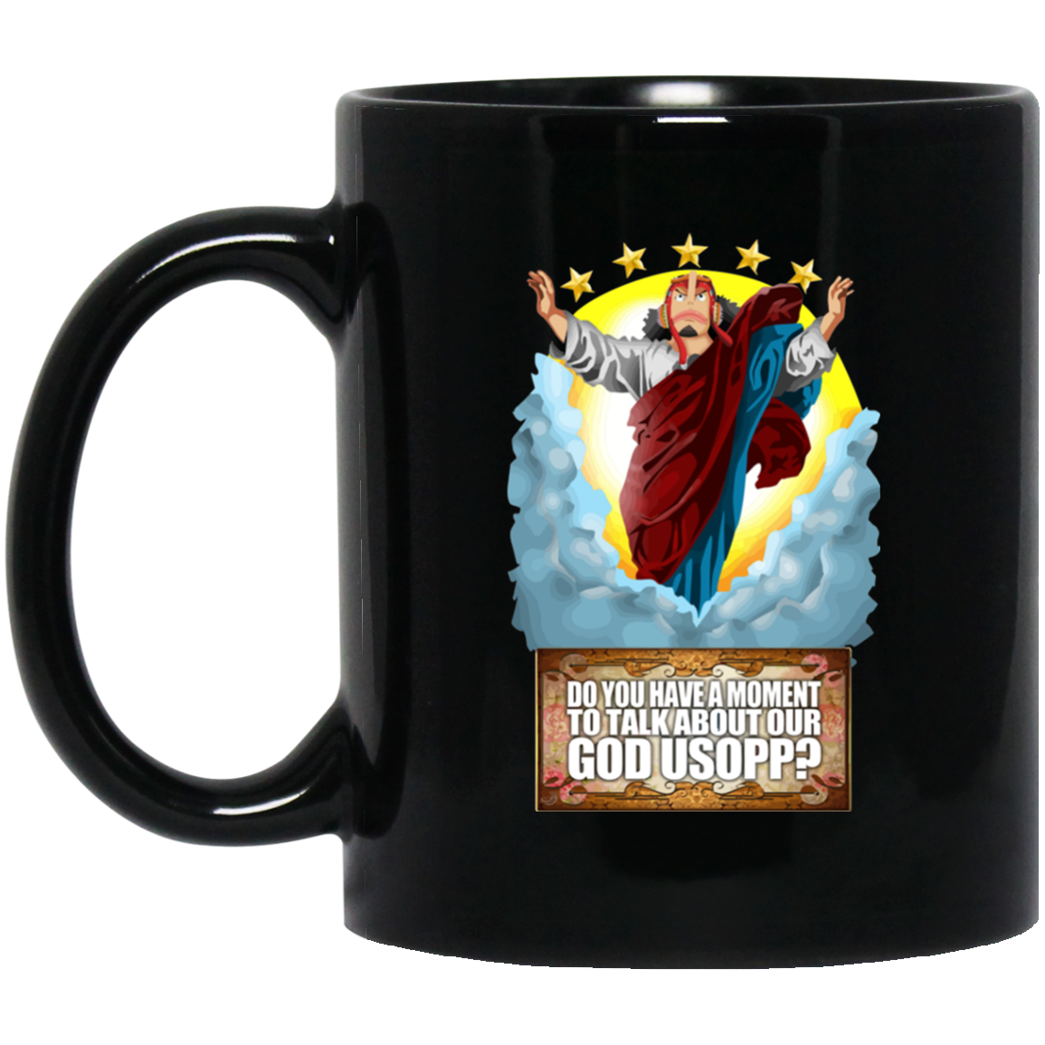 Funny God Usopp One Piece Mug