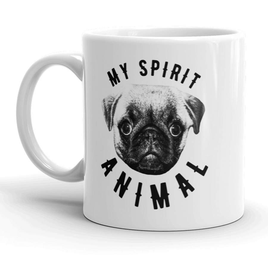 Pug Spirit Animal Mug