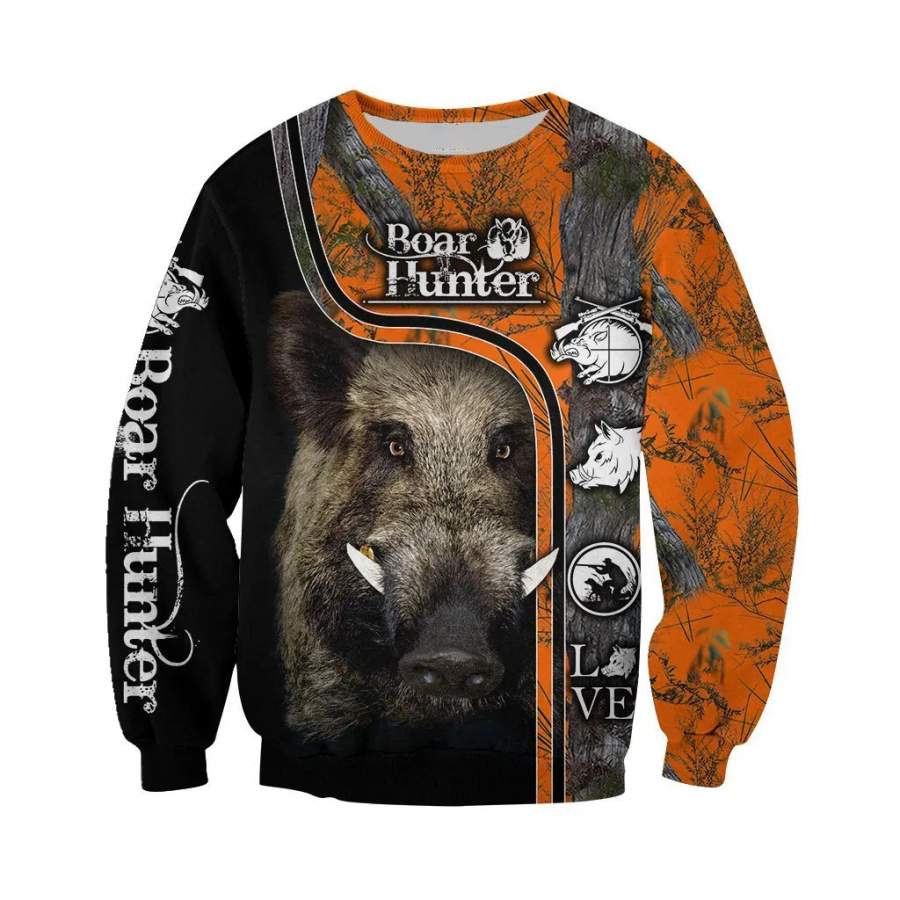 PL403 LOVE BOAR 3D ALL OVER PRINTED SHIRTS