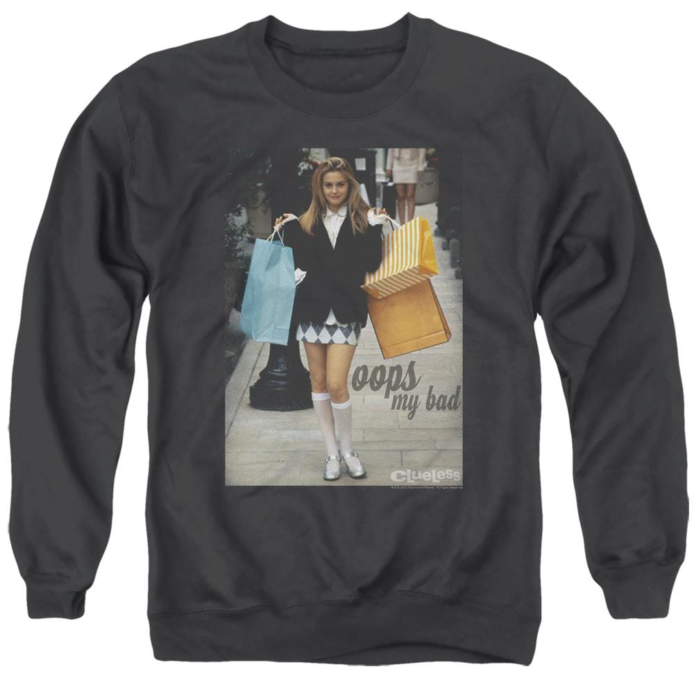 Clueless Oops My Bad – Men’S Crewneck Sweatshirt