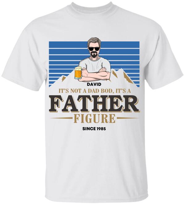 Father Beer It’S A Father’S Figure Shirt Personalized Shirts
