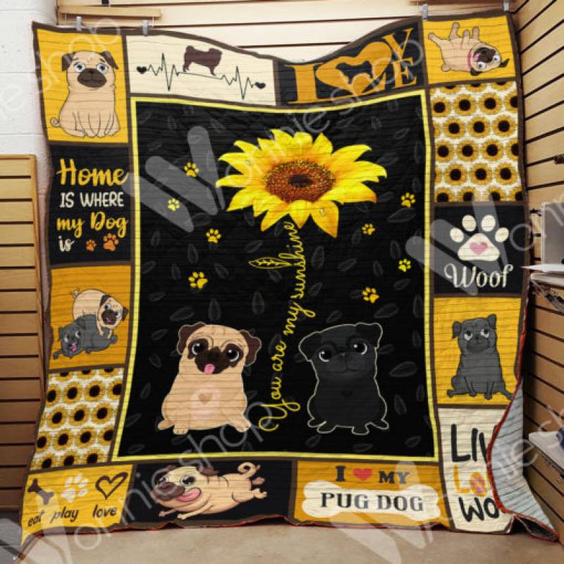 Pug Dog Blanket DCB0201 81O57