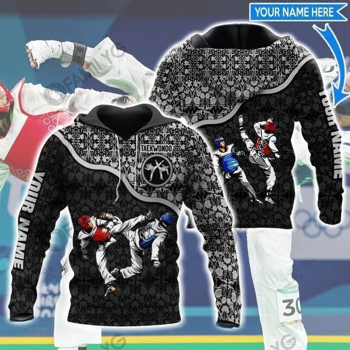 Taekwondo Personalized 3D Hoodie LH400021