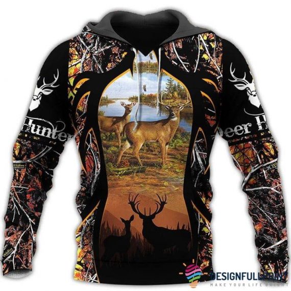 Hunting Gifts Deer Hunting Personalized Us Unisex Size Hoodie Ch