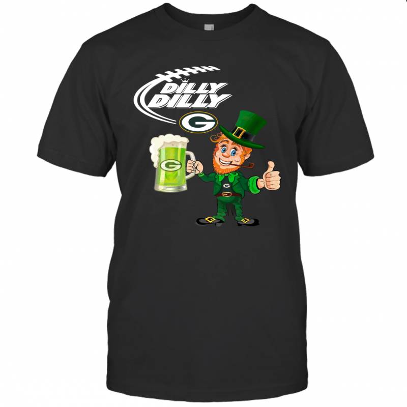 Green Bay Packers Dilly Dilly Saint Patrick Day T-Shirt