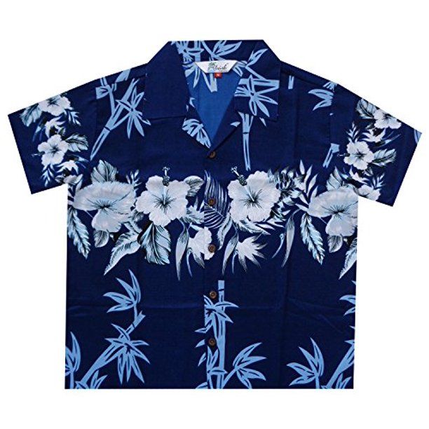 Bamboo Blue Nice Design Hawaii Shirt Ha23309