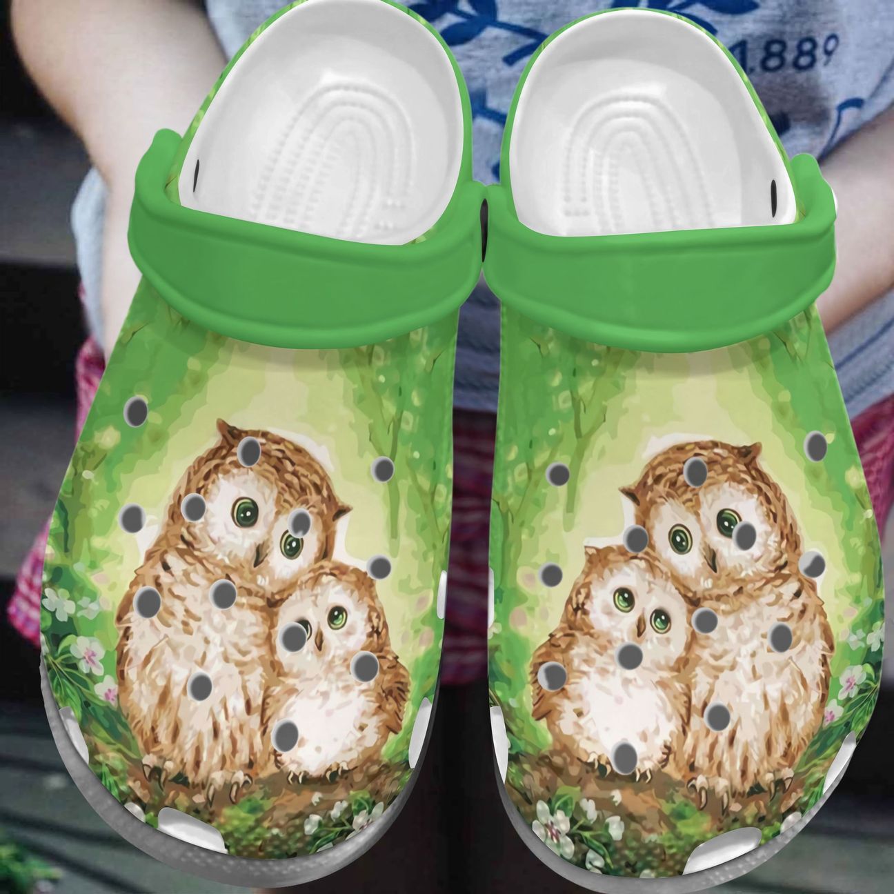 Owl Personalized Clog, Custom Name, Text, Color, Number Fashion Style For Women, Men, Kid, Print 3D Owl’S Mom