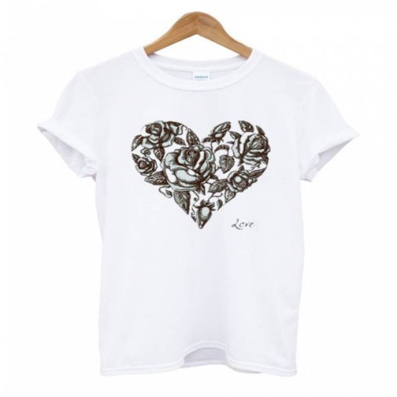 Heart Shaped T Shirt