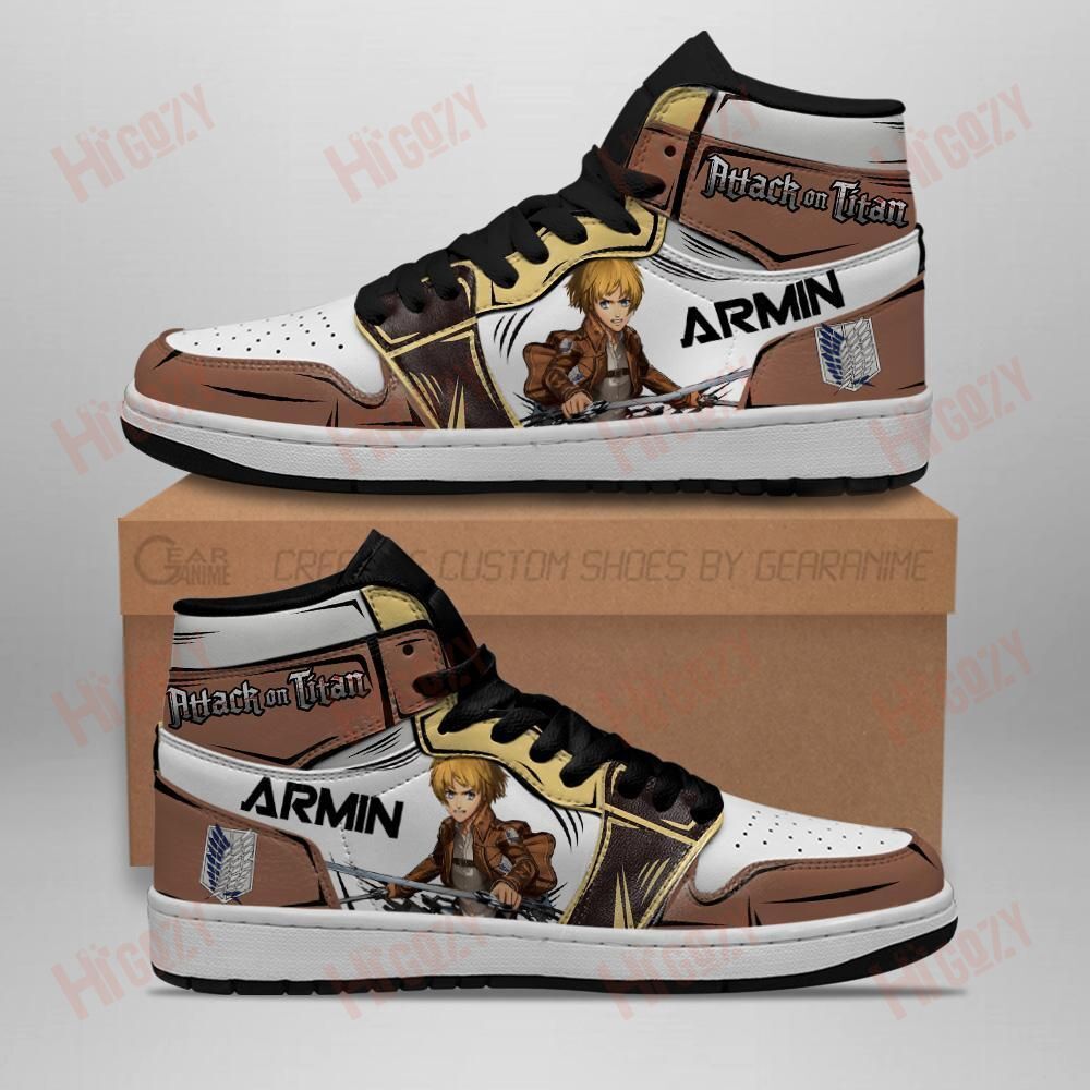 Armin Sneakers Attack On Titan Anime Sneakers