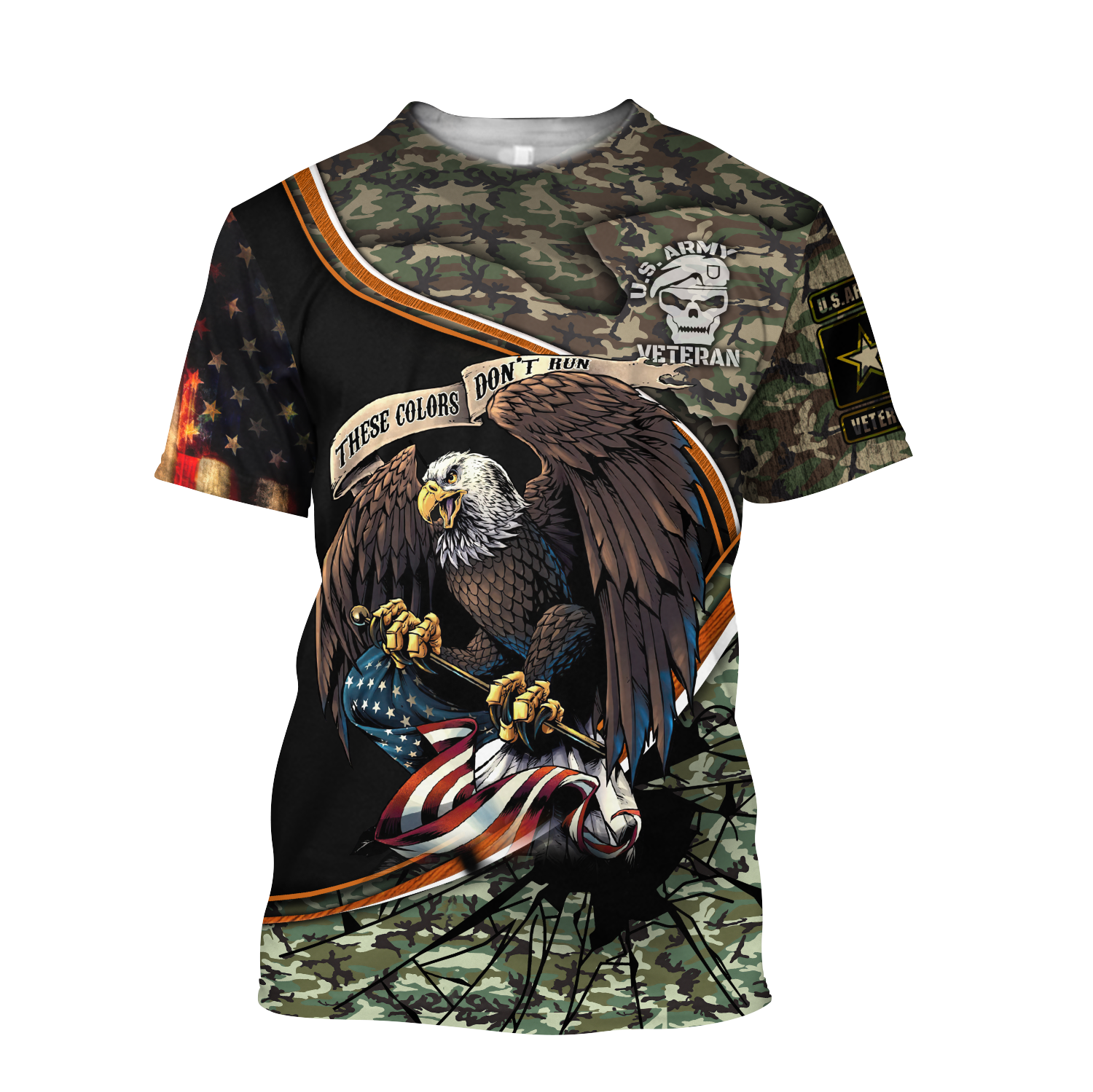Us Veteran 3D All Over Print | Unisex | Adult | Ht3528
