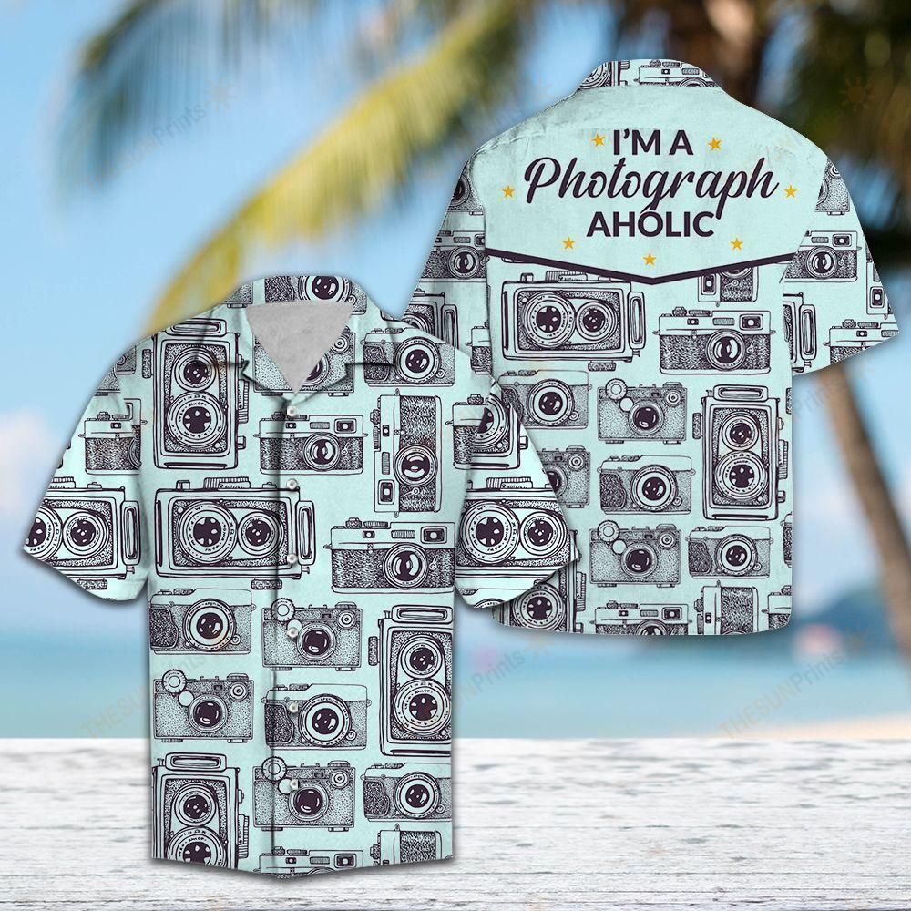 A Photograph Aholic Hawaiian Shirt Ha39993