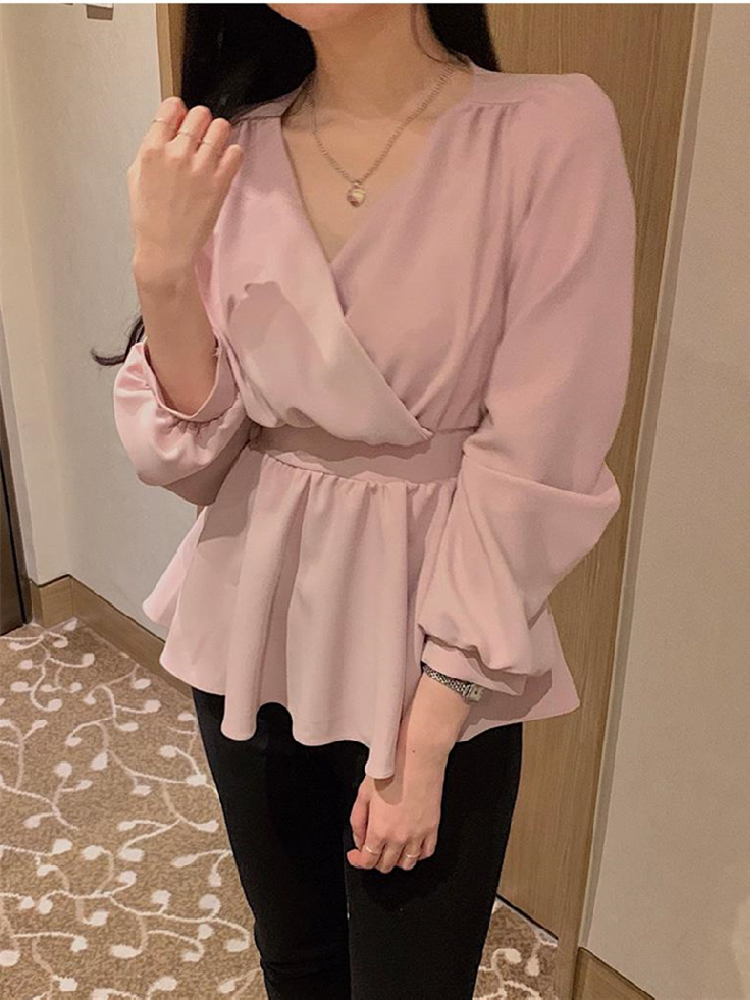 Summer Women Blouse Spring Shirt Female Woman Blouse Maxi Blusas Chiffon Casual Elegant Vintage Long Sleeve Oversize Loose White alx