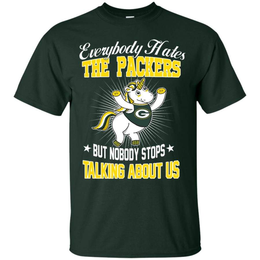 Nobody Stops Talking About Us Green Bay Packers T Shirt