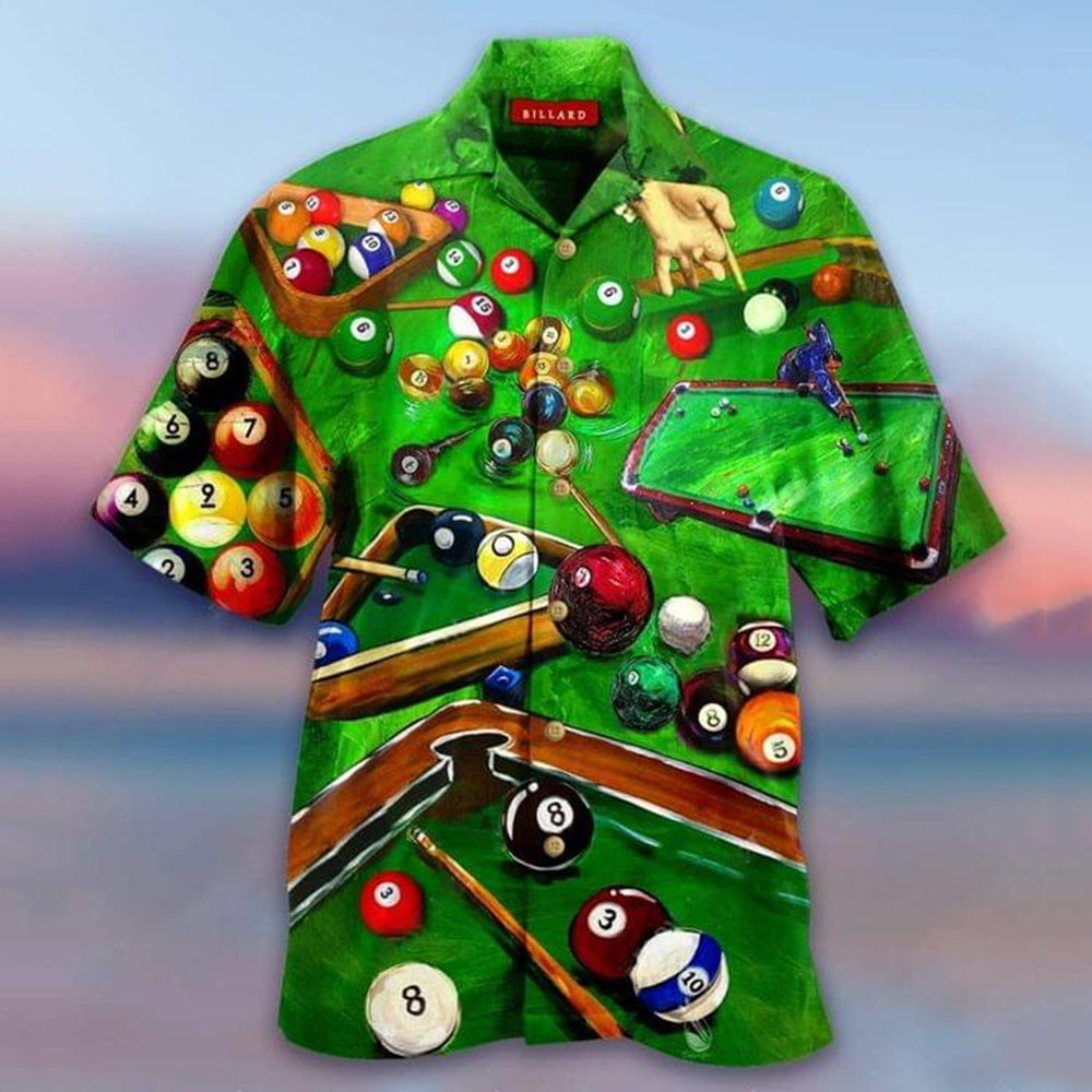 All I Care Is Playing Pool And Like Maybe 3 People Billiard Unisex Hawaii Shirts Ha16670