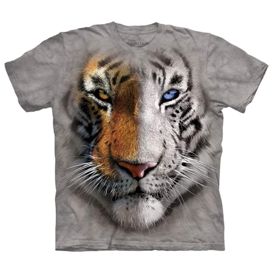 Big Face Split Tiger T-shirt