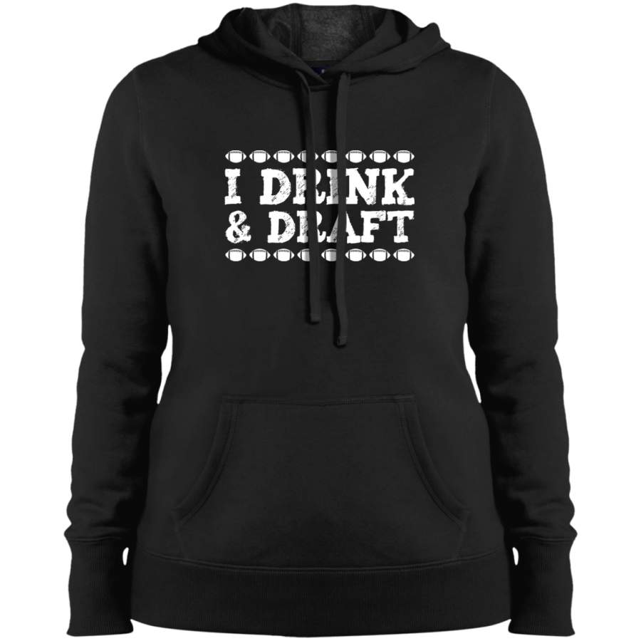 AGR I Drink And Draft Ladies’ Pullover Hooded Sweatshirt