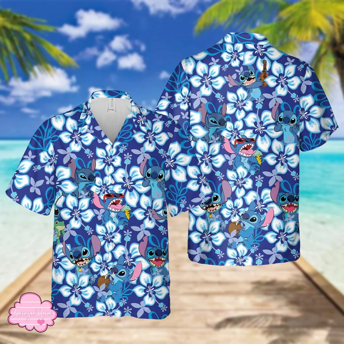 Tropical Stitch Hawaii Shirt 015 Ha18160