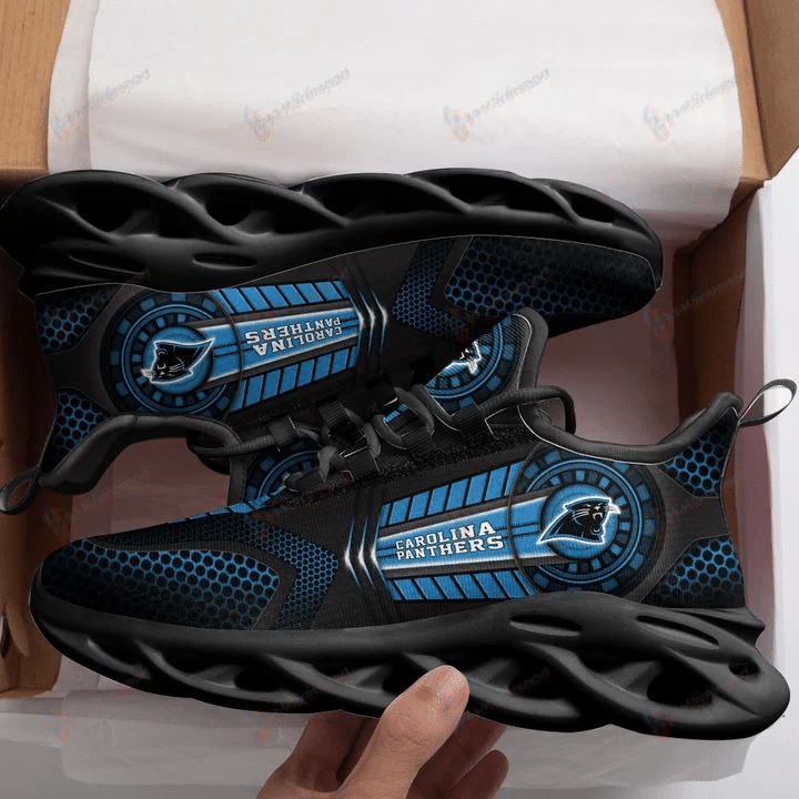 Carolina Panthers Yezy Running Sneakers 725