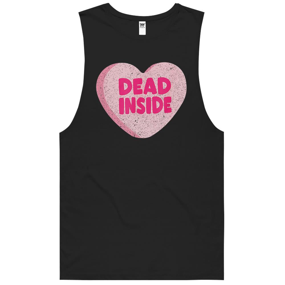 Anti Valentines Day Shirt Women Men Valentines Candy Heart Tank Top