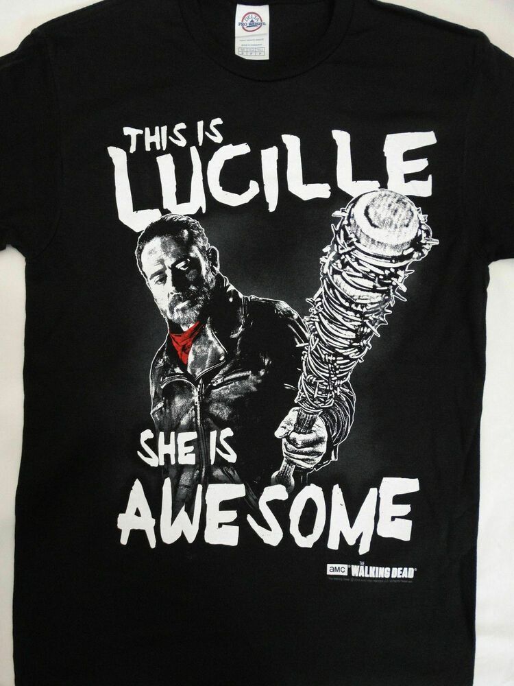 The Walking Dead Twd Negan This Is Lucille She Is Awesome Shirt S Shirt