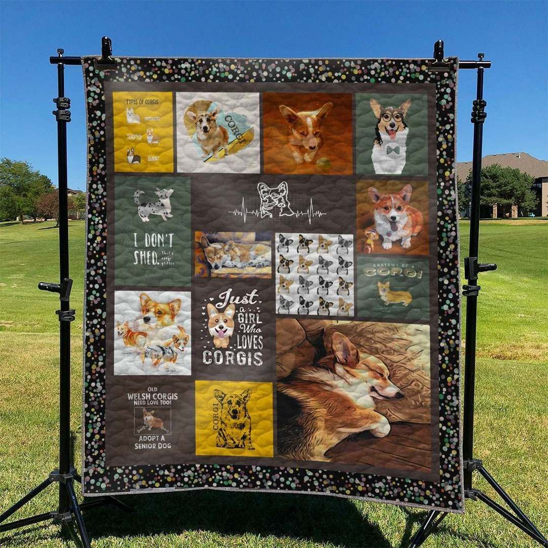 Corgi HUR38060 3D Customized Quilt CAMLI2707