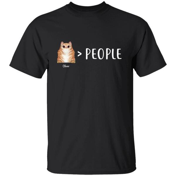 Cats Over People Personalized T-Shirt Ts-Nb768