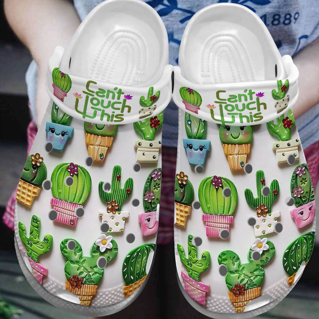 Cactus Personalized Clog, Custom Name, Text, Color, Number Fashion Style For Women, Men, Kid, Print 3D Hug Me