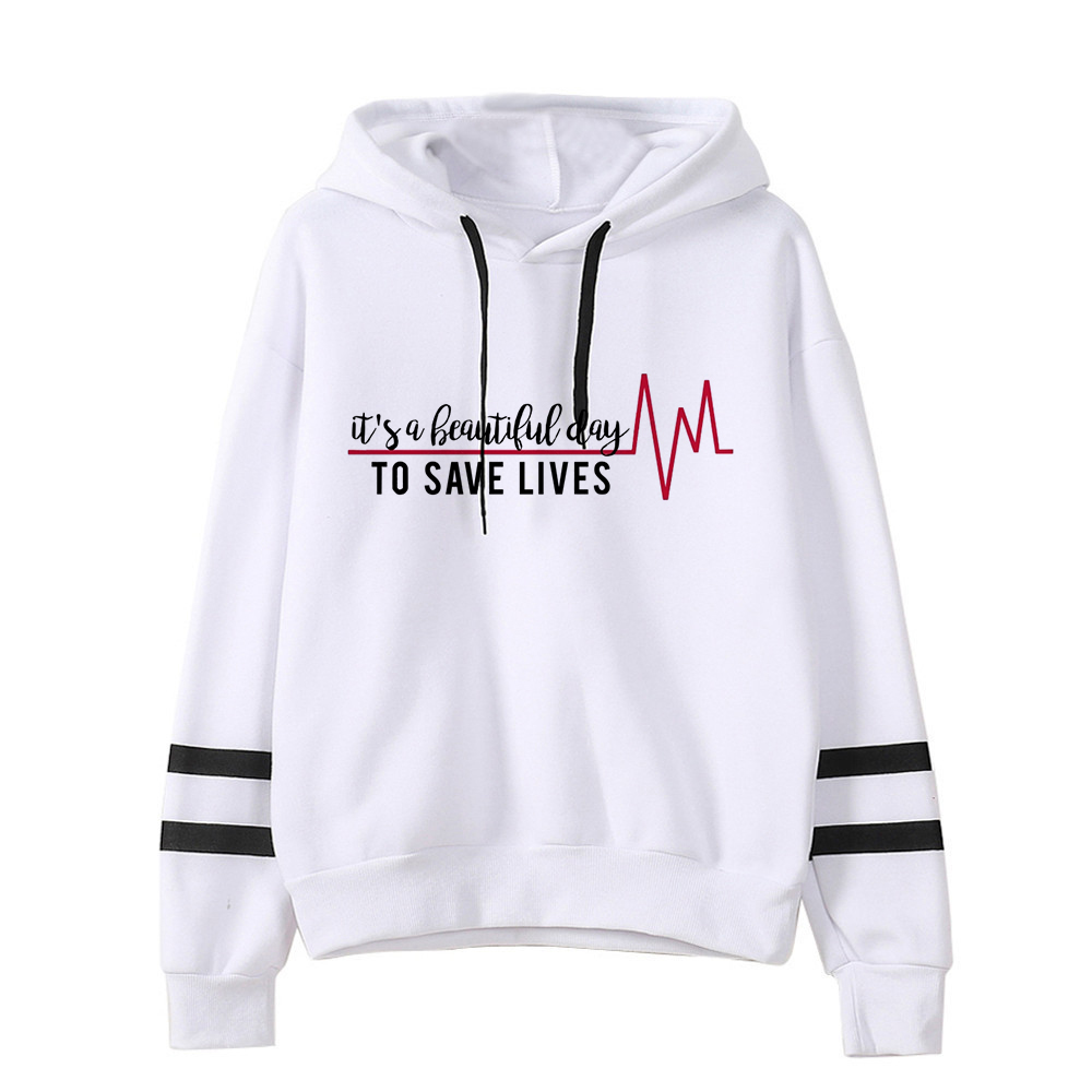 Unisex Greys Anatomy Sweatshirt Women You’re My Person Hoodies Korean Style Harajuku Hooded Ulzzang Aesthetic Anime Hoody Female alx