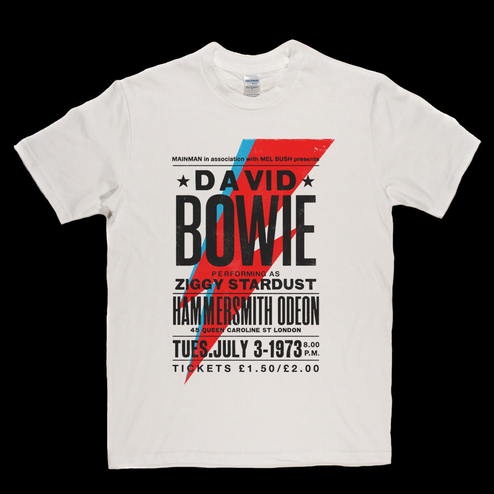 David Bowie Limited Edition Poster T-Shirt