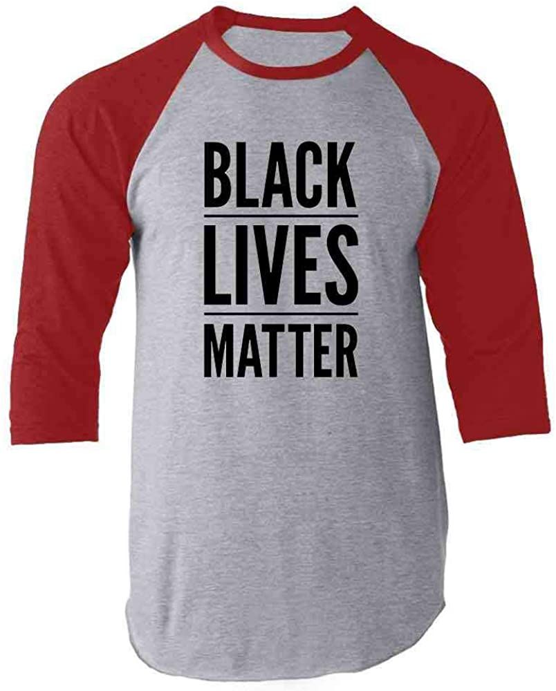 Discover Cool Black Lives Matter Raglan Baseball Tee Shirt