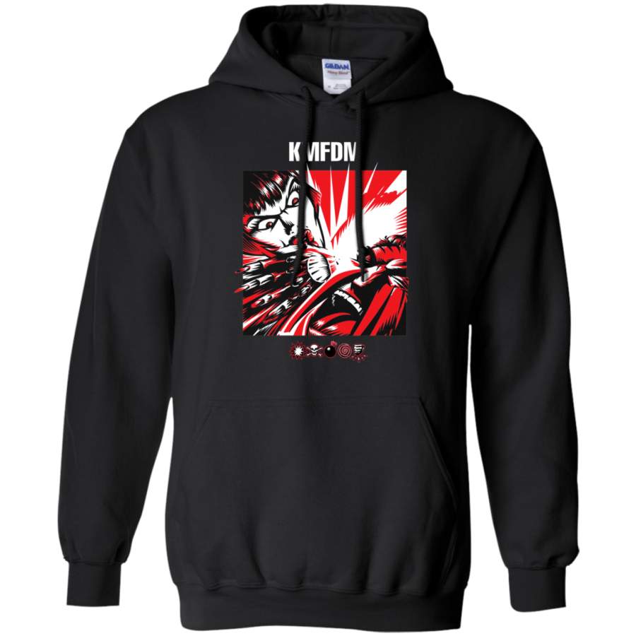 Kmfdm Symbols Pullover Hoodie