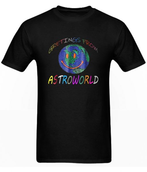 Greeting From Astroworld RS T Shirt