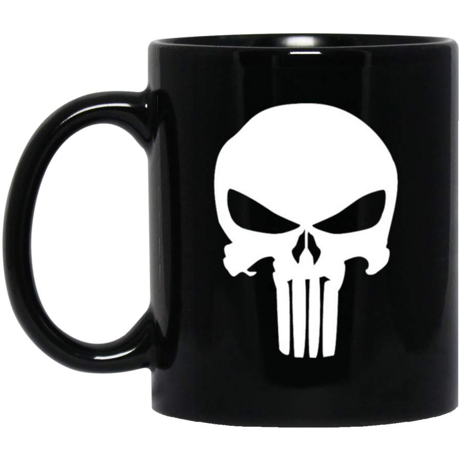 The punisher Vintage Sport Mug Black Mug